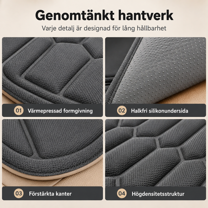 Bekväm Sittdyna för Bilen – 1+1 GRATIS