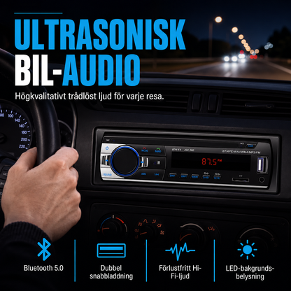 Bluetooth Bilradio med USB - Över 11 000 sålda! Begränsat lager