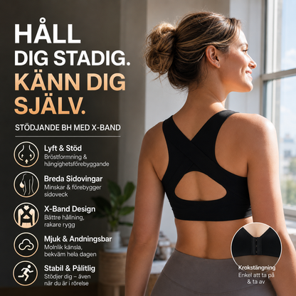 Stödjande BH med X-Band - Över 13 000 sålda! Begränsat lager
