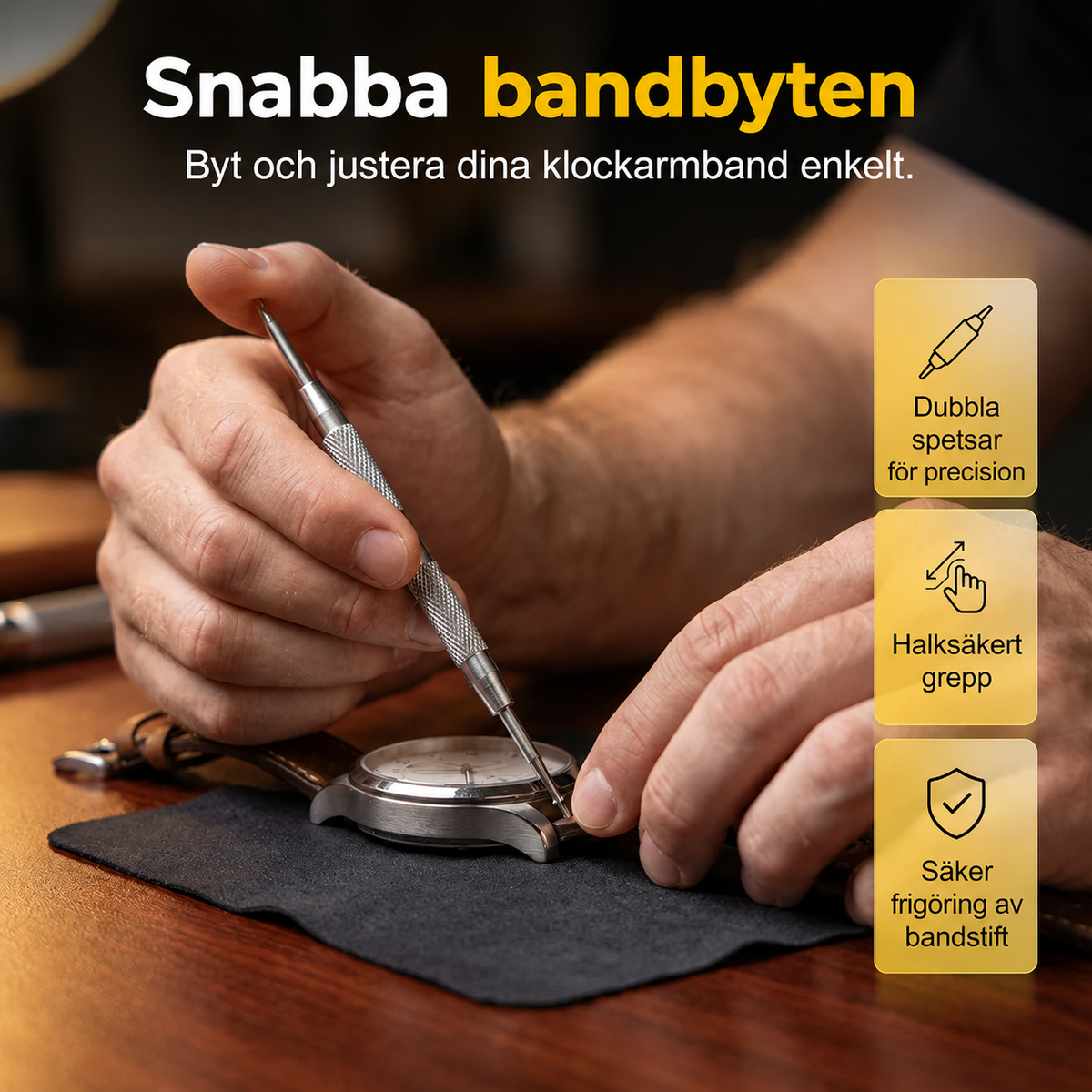 Komplett Reparationsset för Klockor - 50% RABATT