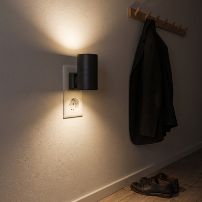 Automatisk Vägglampa för Vägguttag (Innehåller 2 stycken)- Över 4000 sålda! Begränsat lager