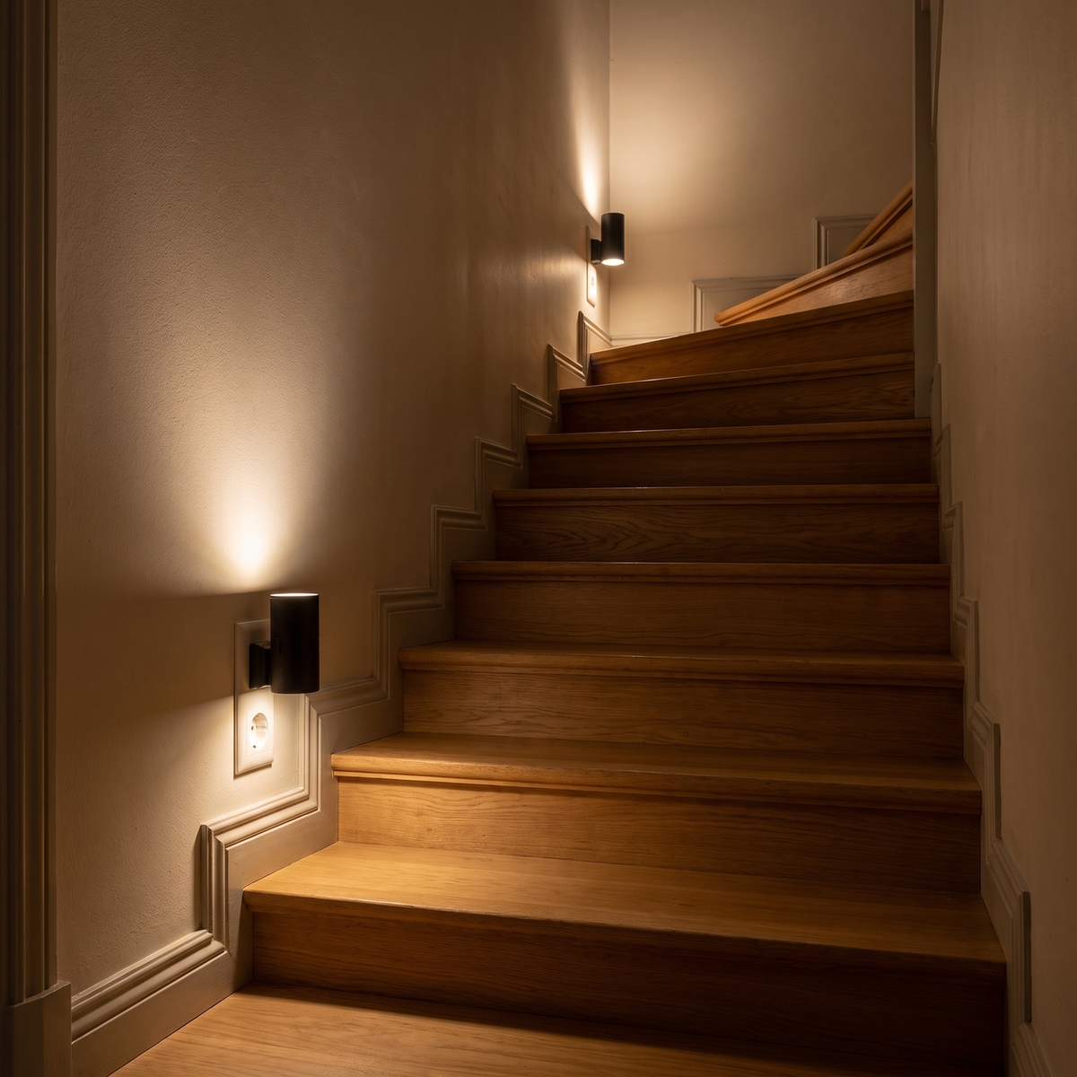 Automatisk Vägglampa för Vägguttag (Innehåller 2 stycken)- Över 4000 sålda! Begränsat lager