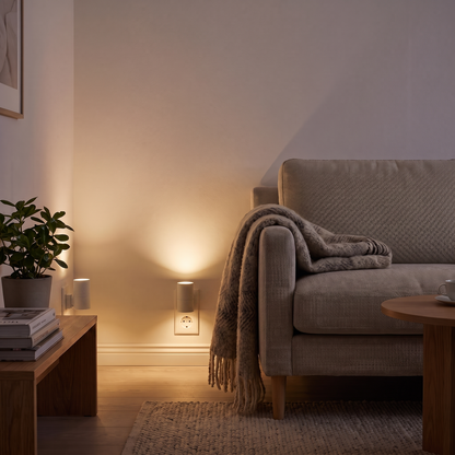 Automatisk Vägglampa för Vägguttag (Innehåller 2 stycken)- Över 4000 sålda! Begränsat lager