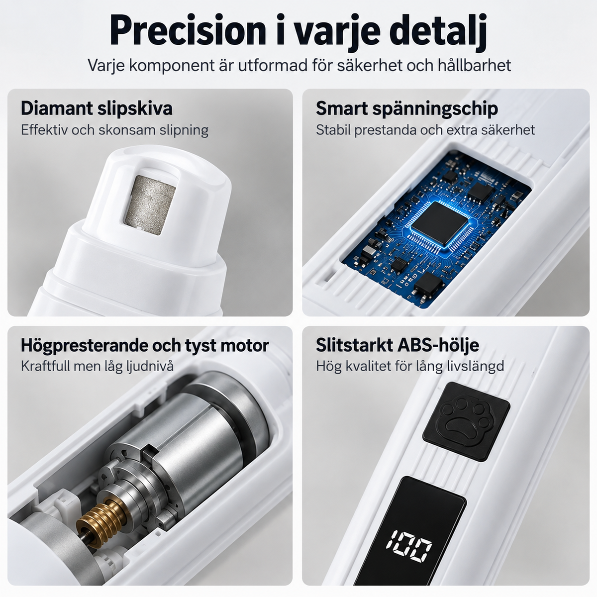 Digital Nagelslip för Husdjur - 50 % RABATT