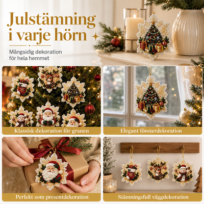 DIY Diamantmålning – Hängande Juldekoration 50% RABATT