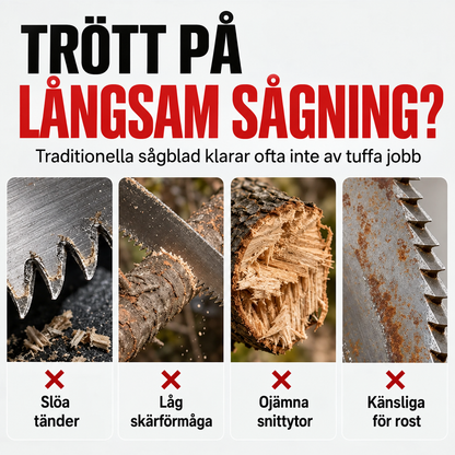 Högpresterande Tigersågblad – 1+1 GRATIS