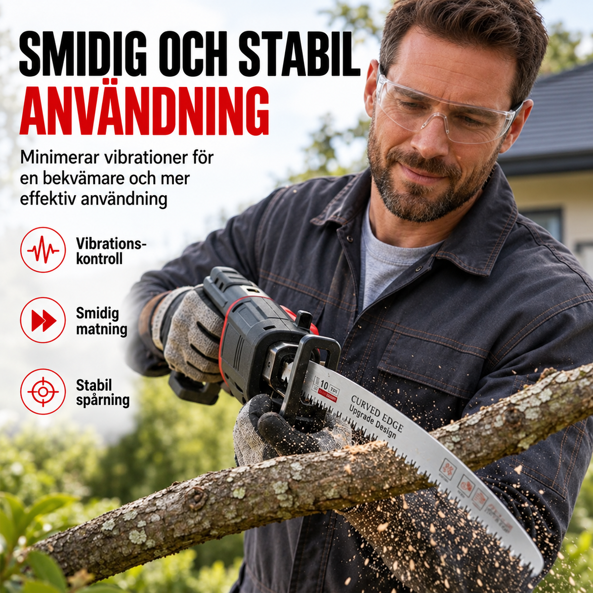 Högpresterande Tigersågblad – 1+1 GRATIS