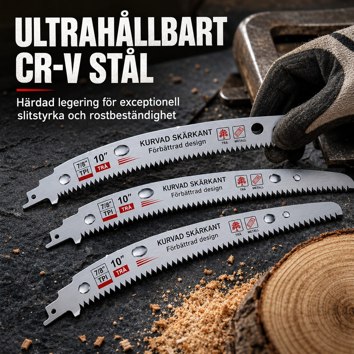 Högpresterande Tigersågblad – 1+1 GRATIS