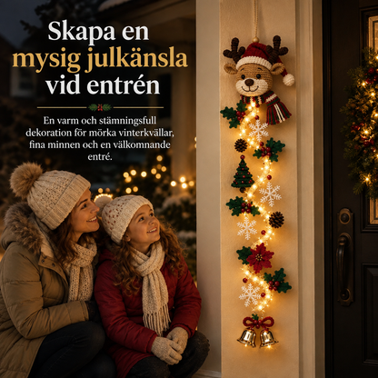 Lysande Juldekoration för Dörren – 1 + 1 GRATIS
