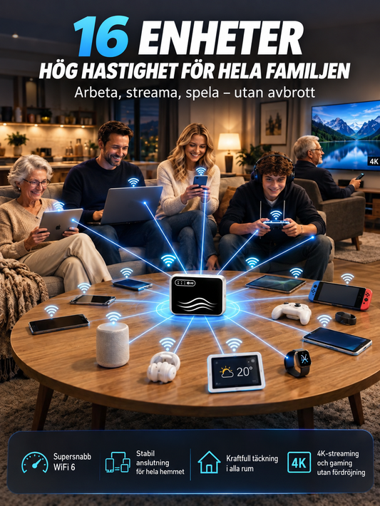 Portabel WiFi för Resor – 50% RABATT