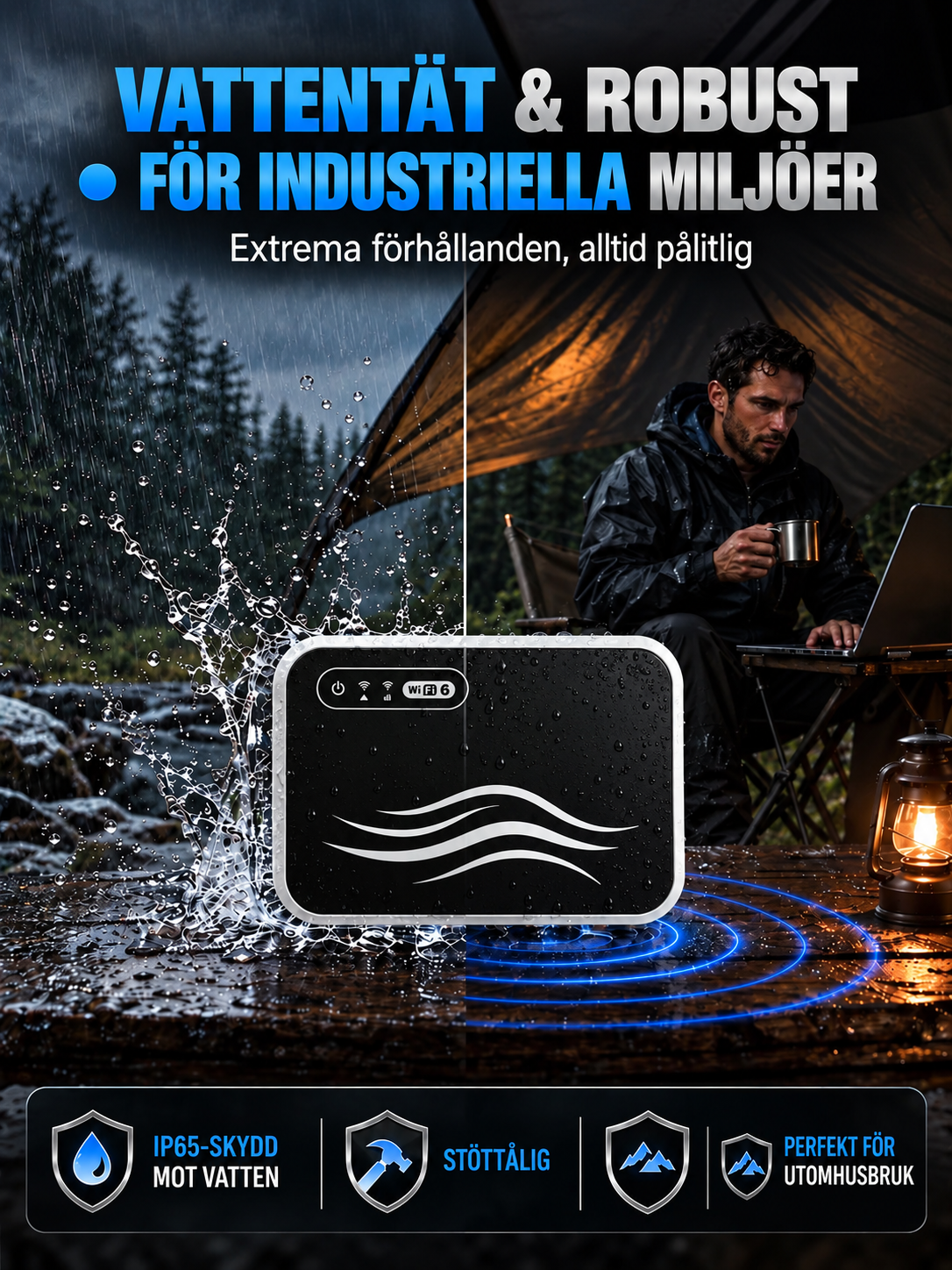 Portabel WiFi för Resor – 50% RABATT