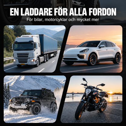 Smart Batteriladdare för Bil – 50% RABATT