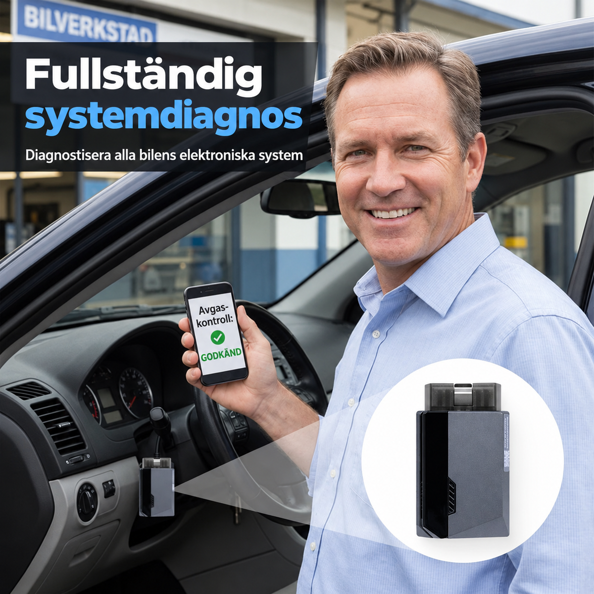 Smart Bildiagnosverktyg – 50% RABATT