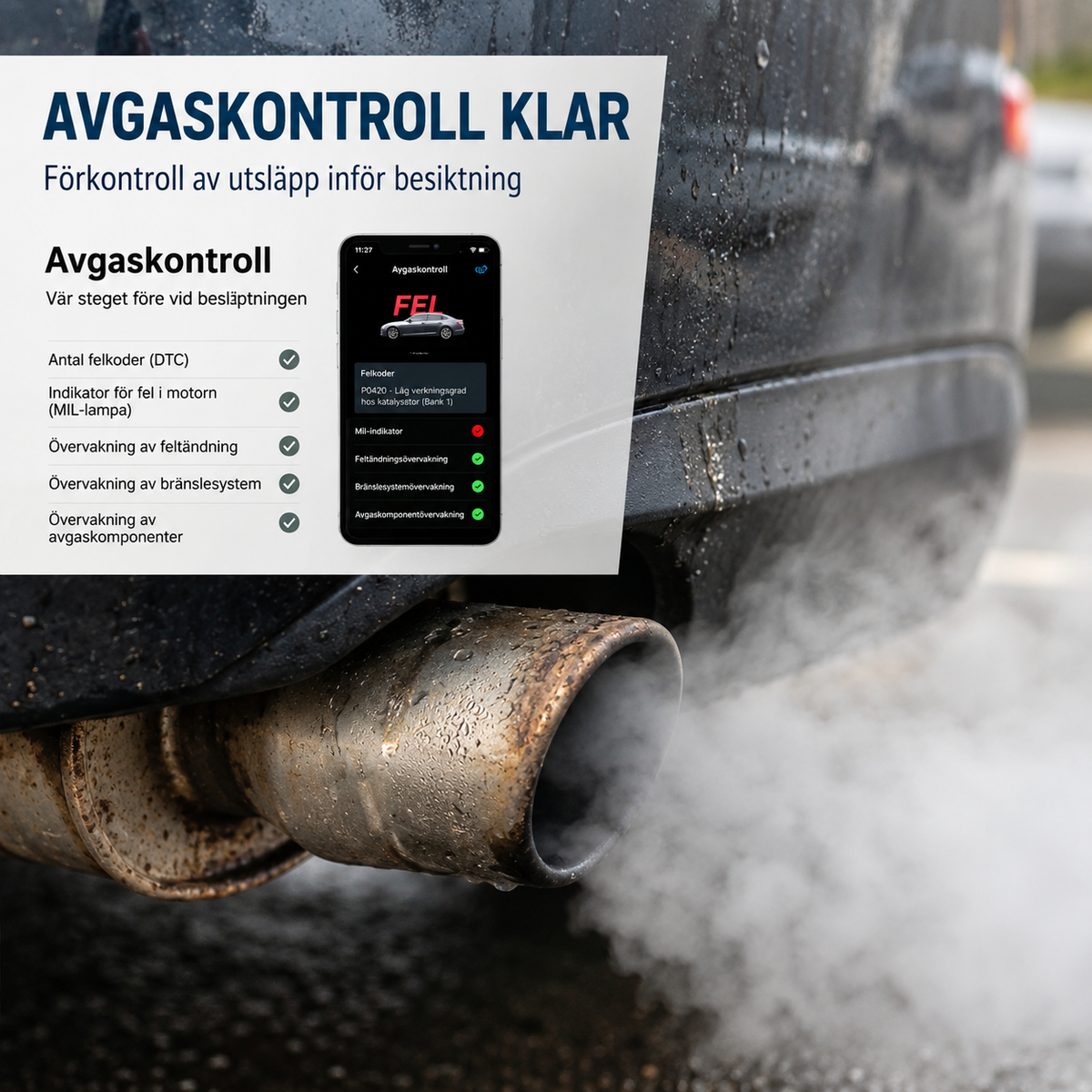 Smart Bildiagnosverktyg – 50% RABATT