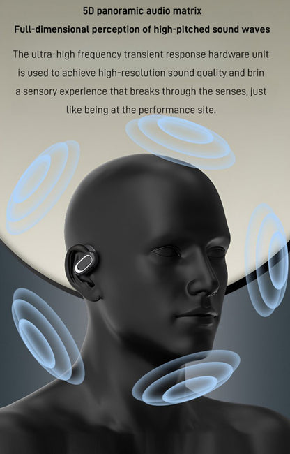 Open-Ear Trådlösa Hörlurar