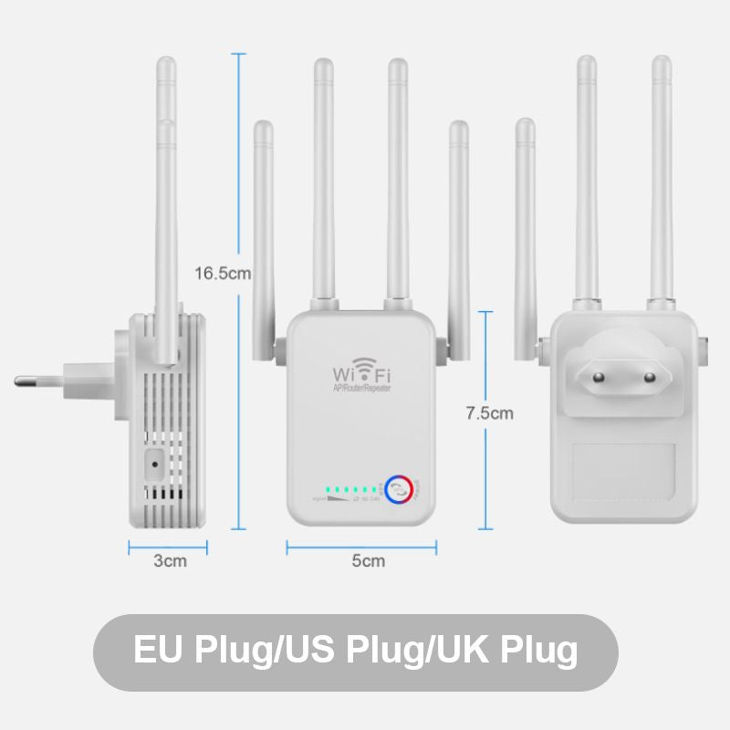 Kraftfull WiFi-Signalförstärkare