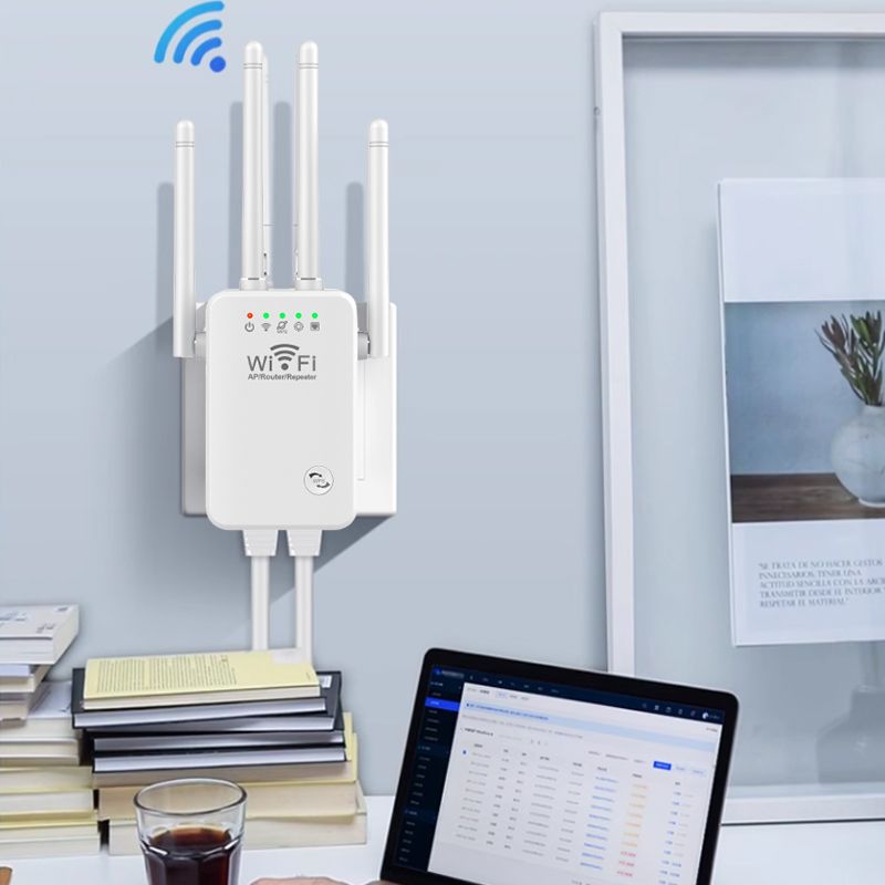 Kraftfull WiFi-Signalförstärkare