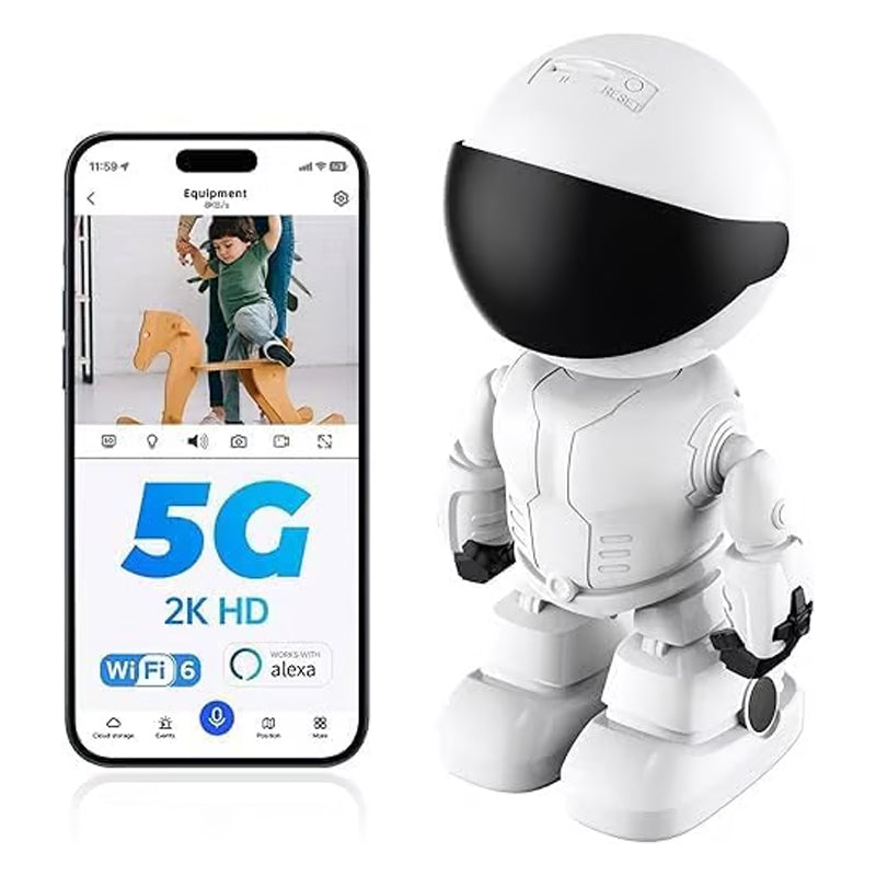 Trådlös Robotformad Säkerhetskamera - Över 6 000 sålda! Begränsat lager