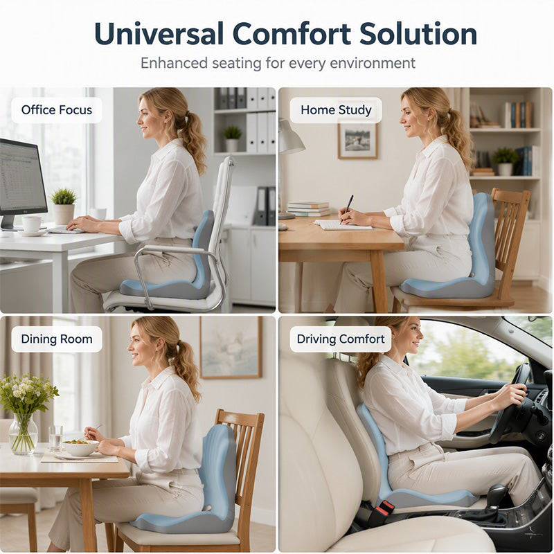 Ergonomisk Sittdyna med Ryggstöd - Över 9000 sålda! Begränsat lager