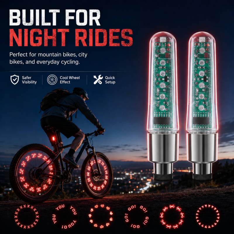 Dynamiska LED-Cykelljus - Över 7000 sålda! Begränsat lager