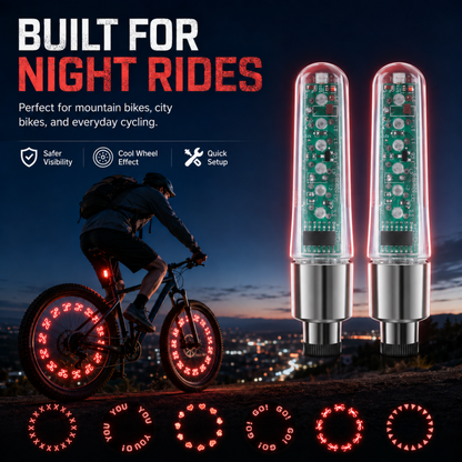 Dynamiska LED-Cykelljus - Över 7000 sålda! Begränsat lager