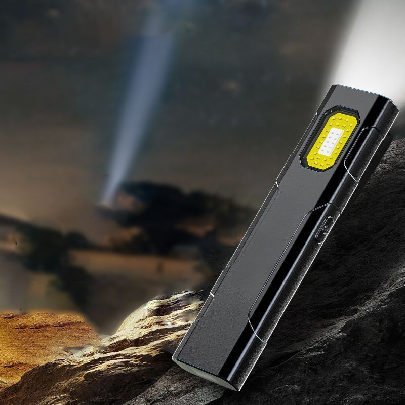 Magnetisk Handsfree Arbetslampa (innehåller 3 ficklampor och laddaren) - Över 6000 sålda! Begränsat lager