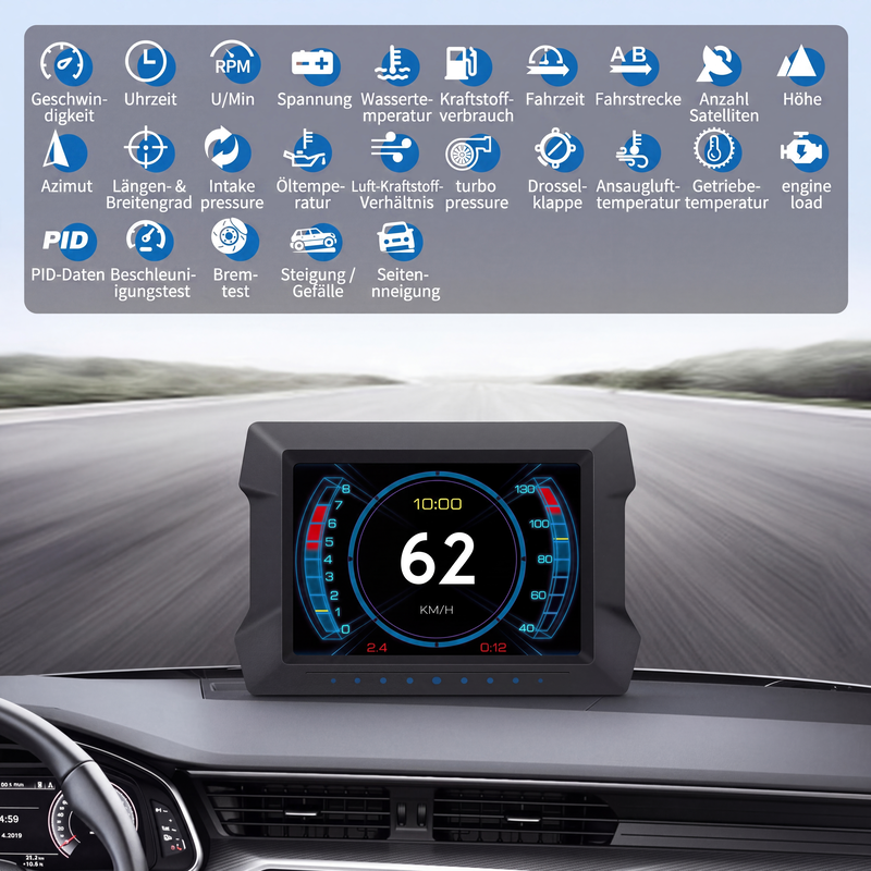 Smart HUD för Bilen - Över 2000 sålda! Begränsat lager